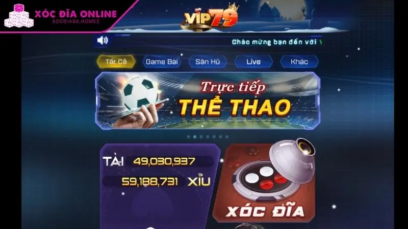 Đôi nét về xóc đĩa VIP79